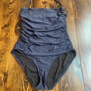 J Crew Navy One-Piece Swimsuit
